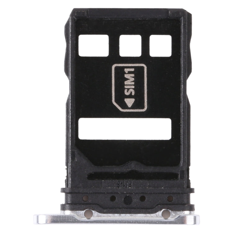 SIM Card Tray + NM Card Tray for Huawei P40 Pro+ (Silver) - free shipping - PMc TechLife - Order now!