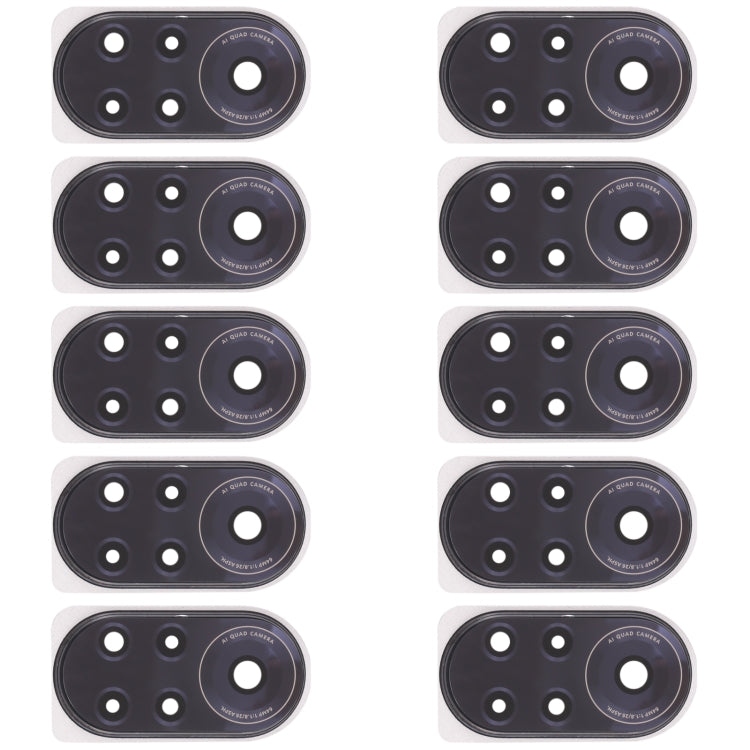 For Huawei Nova 8 Pro 5G  10pcs Camera Lens Cover (Black) - Camera by PMC Jewellery | Online Shopping South Africa | PMC Jewellery | Buy Now Pay Later Mobicred