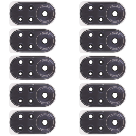 For Huawei Nova 8 Pro 5G  10pcs Camera Lens Cover (Black) - Camera by PMC Jewellery | Online Shopping South Africa | PMC Jewellery | Buy Now Pay Later Mobicred