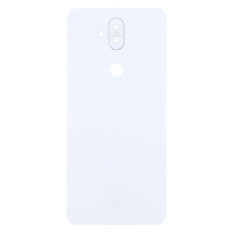 Grass Material Battery Back Cover With Camera Lens for Asus Zenfone 5 Lite ZC600KL(White) - Back Cover by PMC TechLife | Online Shopping South Africa | PMC TechLife | Buy Now Pay Later Mobicred
