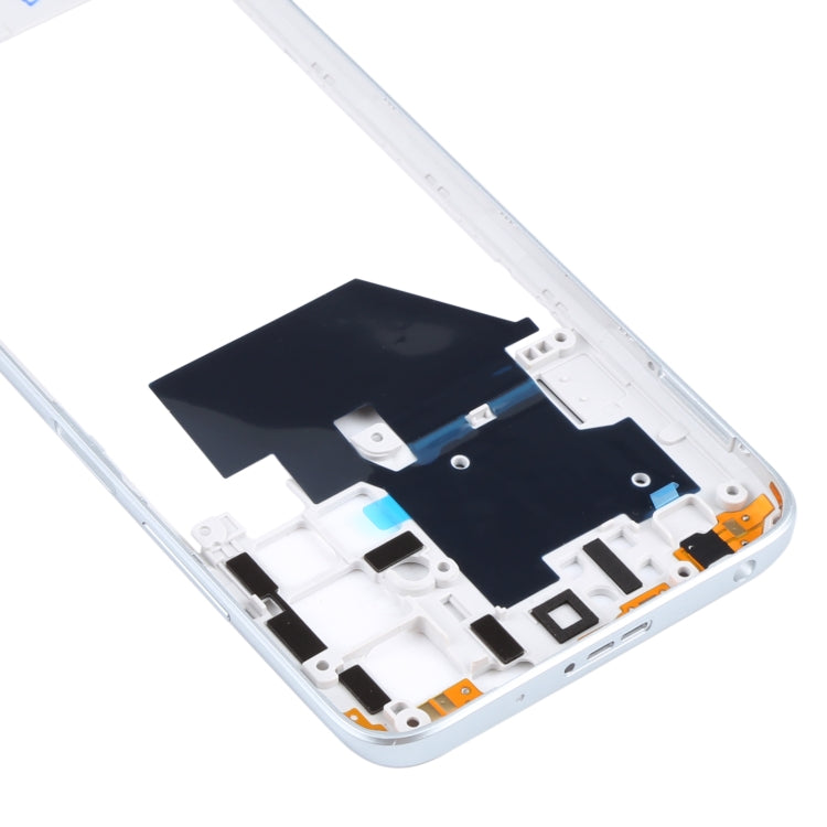 Middle Frame Bezel Plate for Xiaomi Redmi 10 (White) - Frame Bezel Plate by PMc TechLife | Online Shopping South Africa | PMc TechLife | Buy Now Pay Later Mobicred