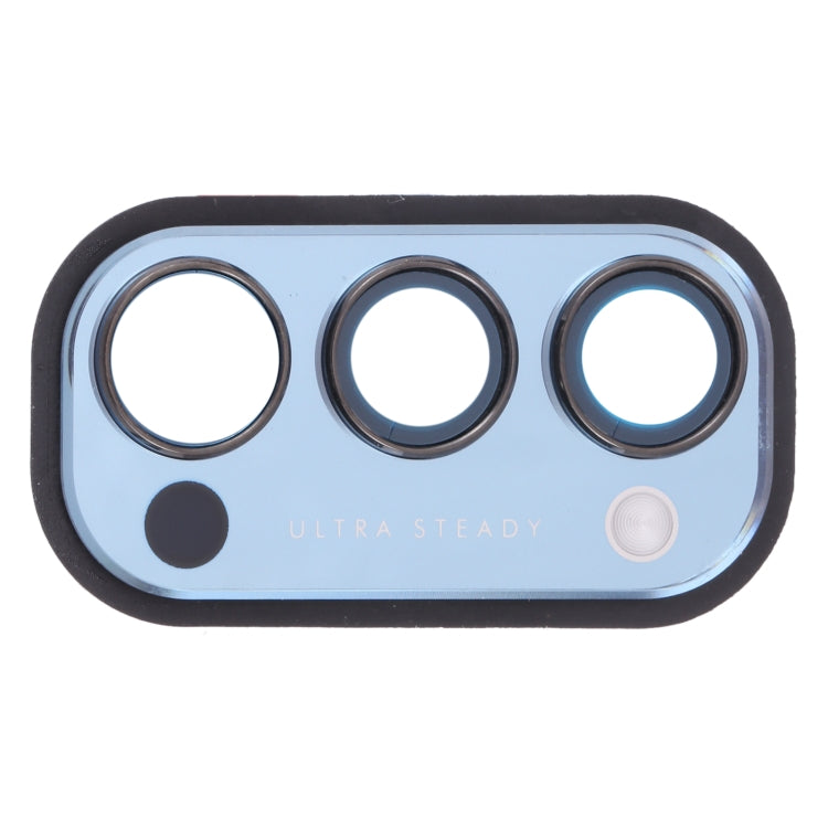 For OPPO Reno4 5G PDPM00, PDPT00, CPH2091  Camera Lens Cover (Blue) - Camera Series by PMc TechLife | Online Shopping South Africa | PMc TechLife | Buy Now Pay Later Mobicred