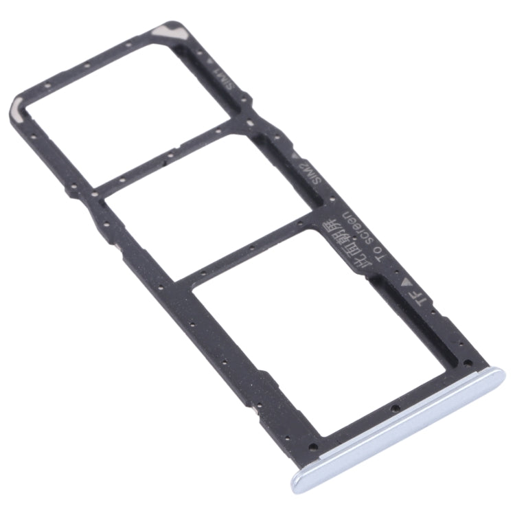 For OPPO Realme 7 (Global)  SIM Card Tray + SIM Card Tray + Micro SD Card Tray (White) - Card Socket by PMc TechLife | Online Shopping South Africa | PMc TechLife | Buy Now Pay Later Mobicred