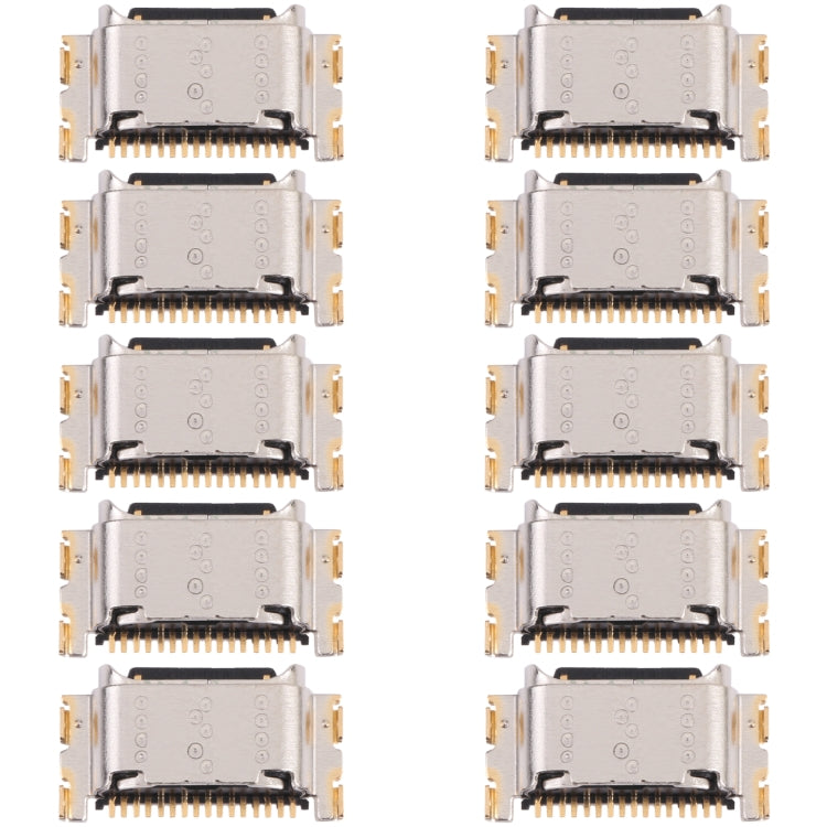 For OPPO A72 CPH2067 10pcs Charging Port Connector - Single Tail Connector by PMc TechLife | Online Shopping South Africa | PMc TechLife | Buy Now Pay Later Mobicred