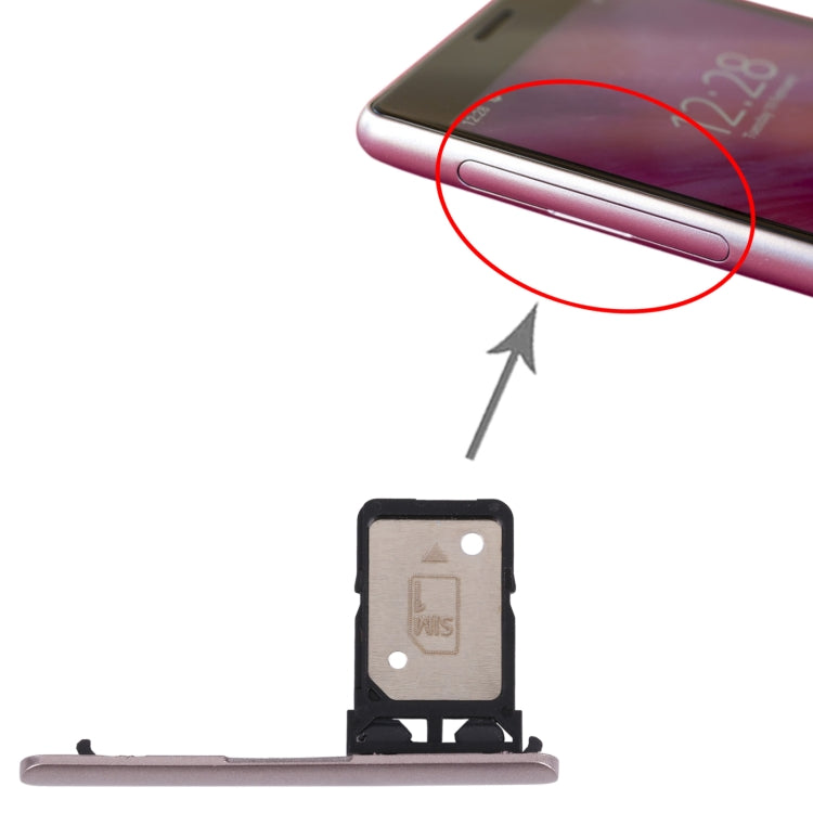 SIM Card Tray for Sony Xperia 10 Plus / 10 (Gold) - free shipping - PMC TechLife - Order now!