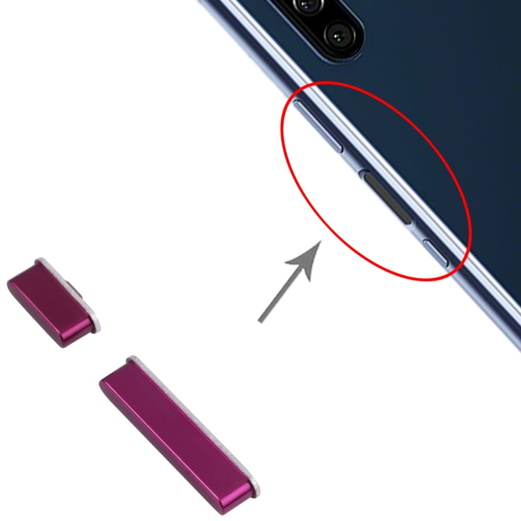 Power Button and Volume Control Button for Sony Xperia 5 (Purple) - Others by PMC TechLife | Online Shopping South Africa | PMC TechLife | Buy Now Pay Later Mobicred
