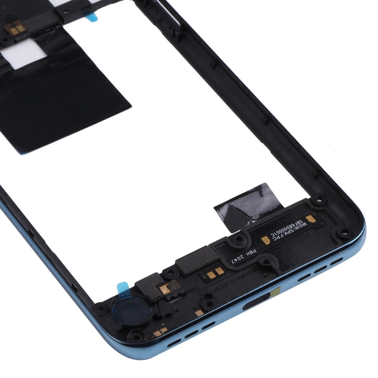 Original Middle Frame Bezel Plate for TCL 20L / 20 Lite T774H, T774B (Blue) - For TCL by PMC TechLife | Online Shopping South Africa | PMC TechLife | Buy Now Pay Later Mobicred