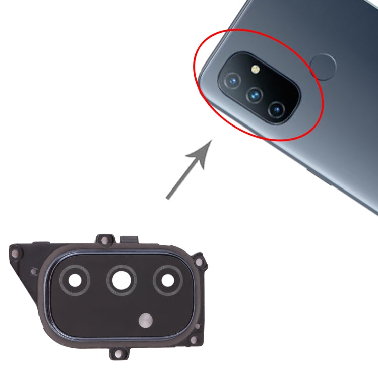For OnePlus Nord N100 Camera Lens Cover (Blue) - Camera Series by PMC TechLife | Online Shopping South Africa | PMC TechLife