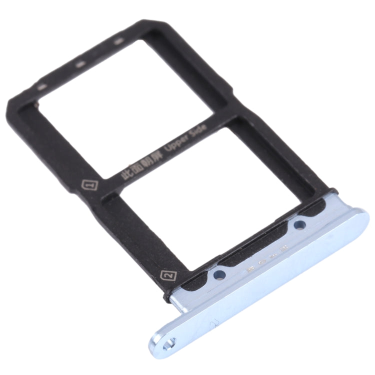 For vivo iQOO 5 5G SIM Card Tray + SIM Card Tray (Blue) - Card Socket by PMc TechLife | Online Shopping South Africa | PMc TechLife | Buy Now Pay Later Mobicred