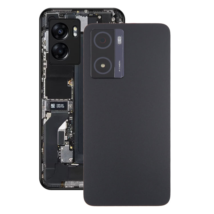 For OPPO A57 5G Original Battery Back Cover with Camera Lens Cover(Black) - Back Cover by PMC TechLife | Online Shopping South Africa | PMC TechLife