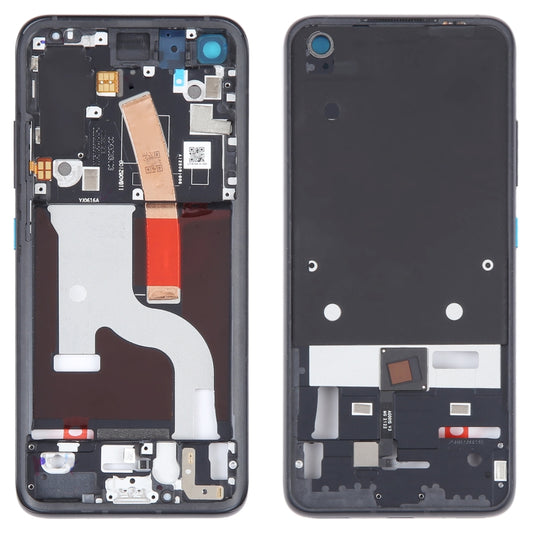 For Asus Zenfone 8 ZS 590KS-2A007EU I006D Middle Frame Bezel Plate (Black) - Frame Bezel Plate by PMC Jewellery | Online Shopping South Africa | PMC Jewellery