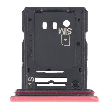 SIM Card Tray + Micro SD Card Tray for Sony Xperia 10 III (Red) - Camera by PMC Jewellery | Online Shopping South Africa | PMC Jewellery | Buy Now Pay Later Mobicred