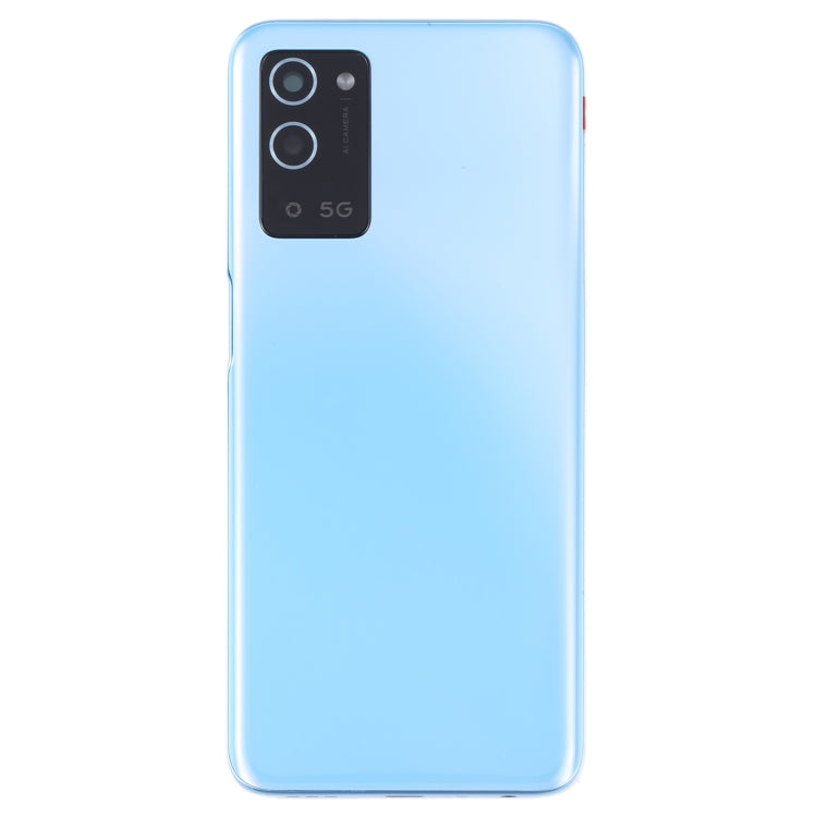 For OPPO A56 5G Battery Back Cover with Middle Frame (Blue) - Back Cover by PMC TechLife | Online Shopping South Africa | PMC TechLife | Buy Now Pay Later Mobicred