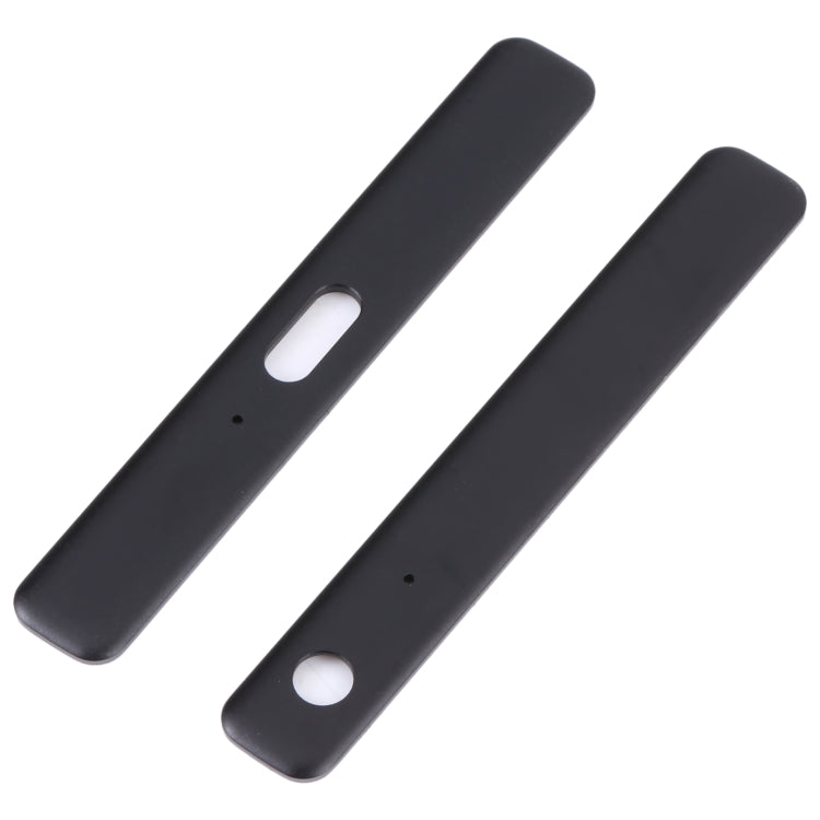 1 Pair Side Part Sidebar For Sony Xperia XZ1 Compact (Black) - Frame Bezel Plate by PMC TechLife | Online Shopping South Africa | PMC TechLife | Buy Now Pay Later Mobicred
