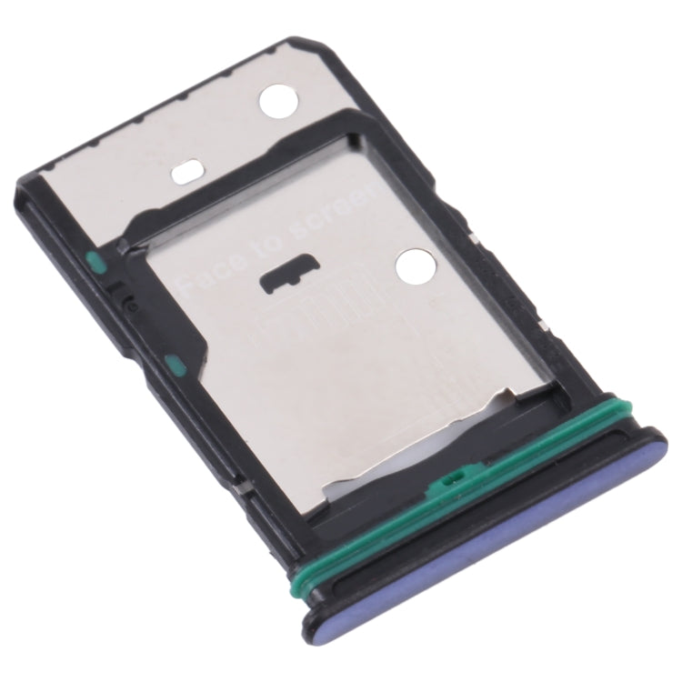 For OnePlus Nord CE 2 5G SIM Card Tray + SIM Card Tray + Micro SD Card Tray (Blue) - Card Tray by PMc TechLife | Online Shopping South Africa | PMc TechLife | Buy Now Pay Later Mobicred