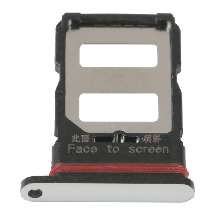 For Xiaomi Poco F4 SIM Card Tray + SIM Card Tray (Silver) - Card Tray by PMc TechLife | Online Shopping South Africa | PMc TechLife | Buy Now Pay Later Mobicred