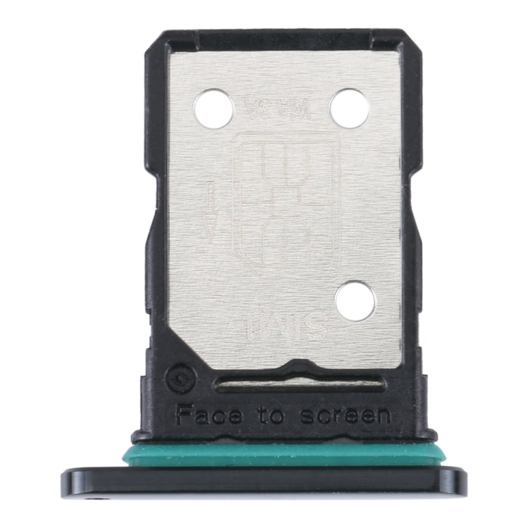 For OPPO Reno5 Pro 5G SIM Card Tray + SIM Card Tray (Black) - Card Socket by PMc TechLife | Online Shopping South Africa | PMc TechLife | Buy Now Pay Later Mobicred