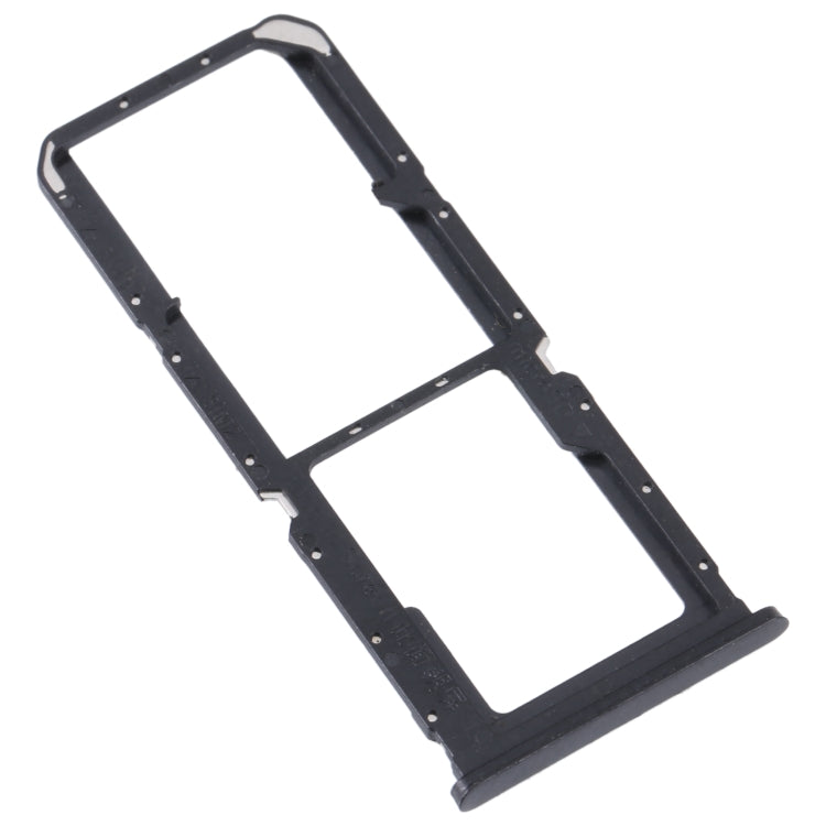 For OPPO A55 5G / A53S 5G SIM Card Tray + SIM Card Tray + Micro SD Card Tray (Black) - Card Socket by PMc TechLife | Online Shopping South Africa | PMc TechLife | Buy Now Pay Later Mobicred