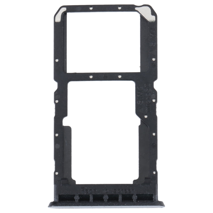 For OPPO A96 4G SIM Card Tray + SIM / Micro SD Card Tray (Black) - Card Tray by PMc TechLife | Online Shopping South Africa | PMc TechLife | Buy Now Pay Later Mobicred