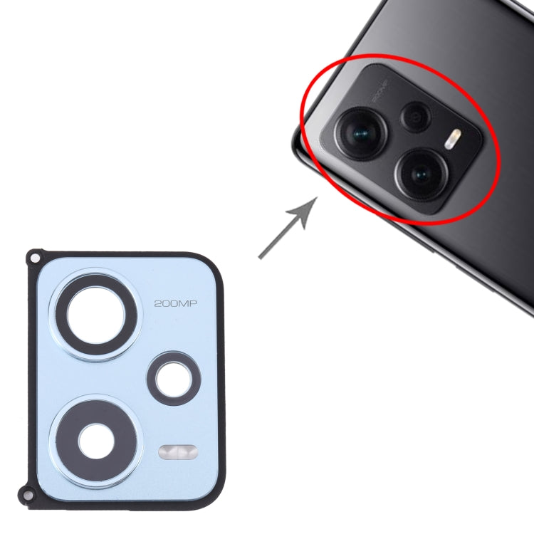 Back Camera Lens Frame for Xiaomi Redmi Note 12 Pro+ (Blue) - Camera by PMC TechLife | Online Shopping South Africa | PMC TechLife