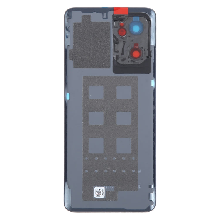 For OPPO Reno7 5G Original Battery Back Cover with Camera Lens Cover(Black) - Back Cover by PMC TechLife | Online Shopping South Africa | PMC TechLife