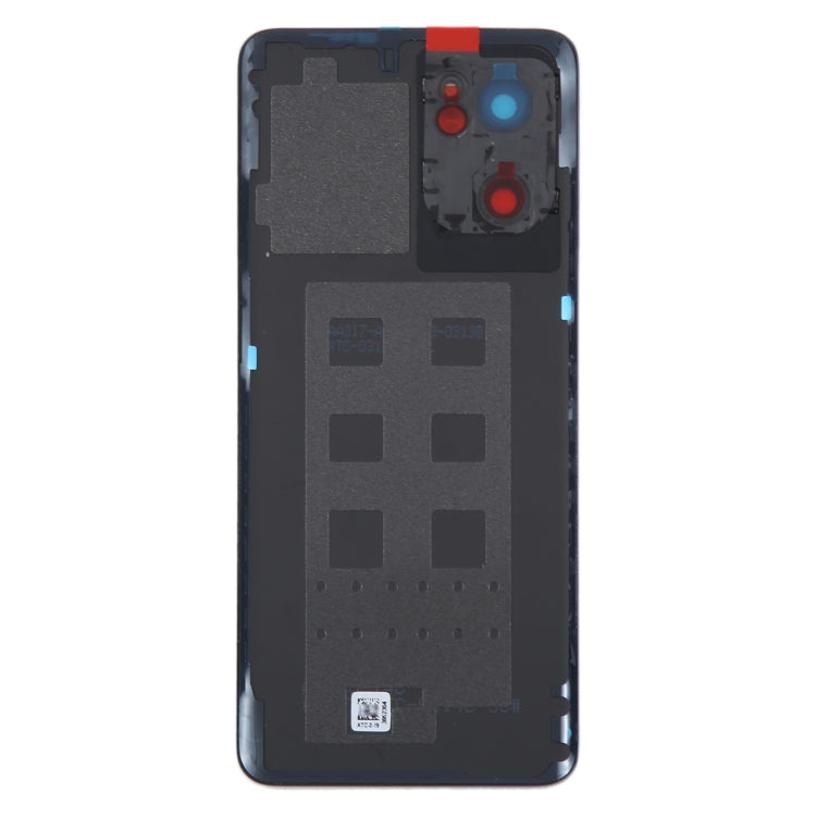 For OPPO Reno7 5G Original Battery Back Cover with Camera Lens Cover(Blue) - Back Cover by PMC TechLife | Online Shopping South Africa | PMC TechLife | Buy Now Pay Later Mobicred