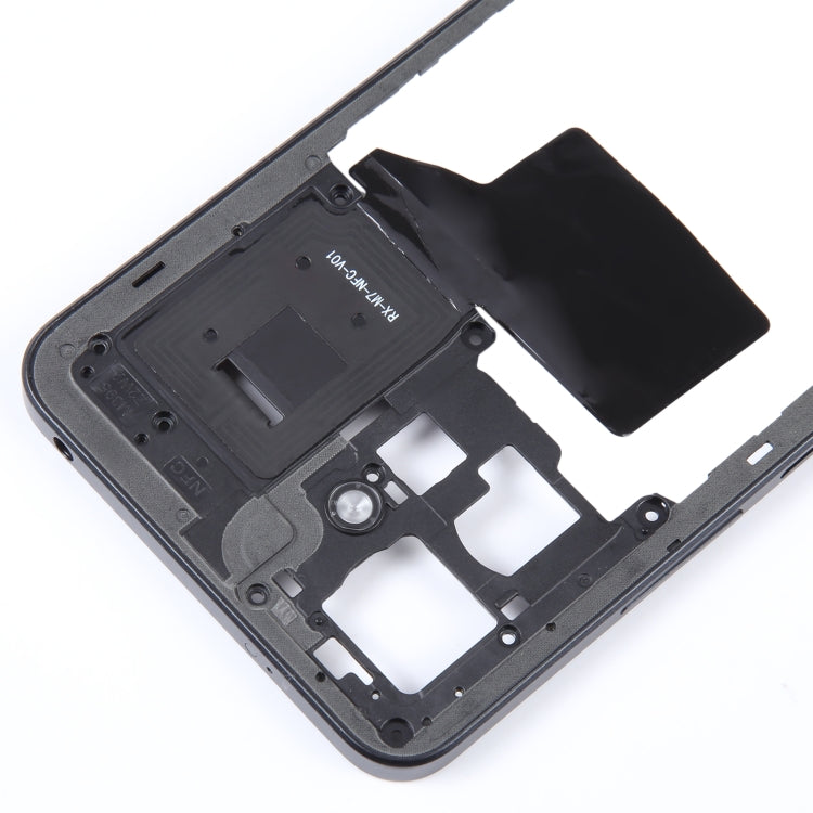 For Xiaomi Redmi Note 12 4G Original Middle Frame Bezel Plate (Black) - Frame Bezel Plate by PMC TechLife | Online Shopping South Africa | PMC TechLife