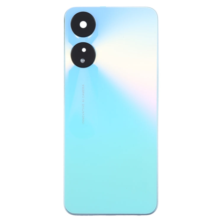For OPPO A78 Original Battery Back Cover with Middle Frame(Blue) - Back Cover by PMC TechLife | Online Shopping South Africa | PMC TechLife