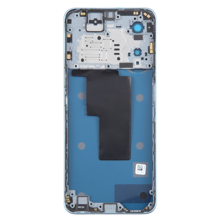 For OPPO A78 Original Battery Back Cover with Middle Frame(Blue) - Back Cover by PMC TechLife | Online Shopping South Africa | PMC TechLife