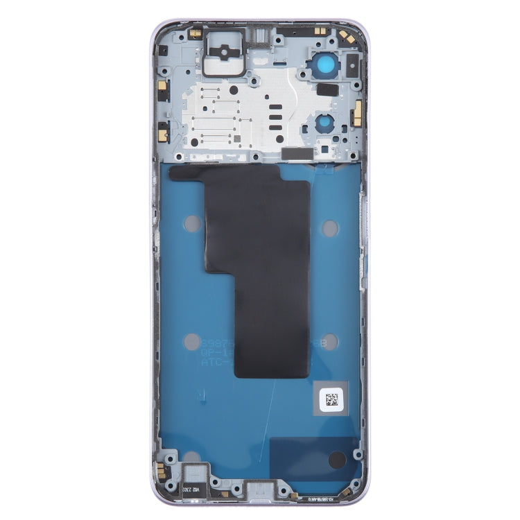 For OPPO A78 Original Battery Back Cover with Middle Frame(Purple) - Back Cover by PMC TechLife | Online Shopping South Africa | PMC TechLife