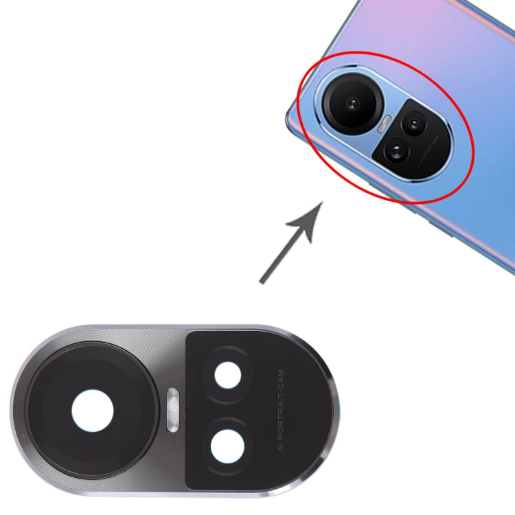 For OPPO Reno10 Pro Global Original Camera Lens Cover (Grey) - Camera Series by PMC TechLife | Online Shopping South Africa | PMC TechLife