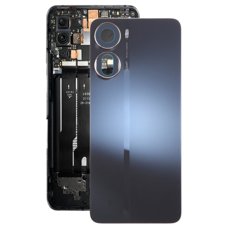 For ZTE Blade V40 Design Battery Back Cover(Grey) - For ZTE by PMC TechLife | Online Shopping South Africa | PMC TechLife