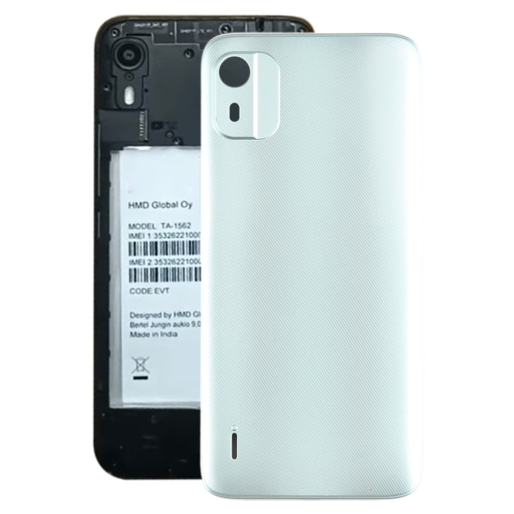 For Nokia C12 Original Battery Back Cover(Green) - Back Cover by PMC TechLife | Online Shopping South Africa | PMC TechLife