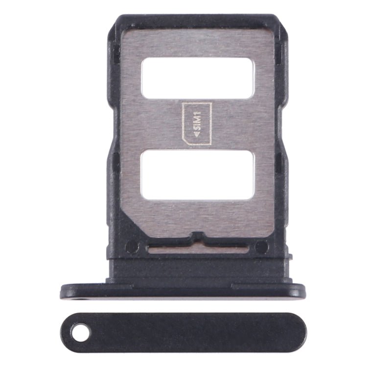 For Huawei Enjoy 60X SIM Card Tray (Black) - Card Socket by PMc TechLife | Online Shopping South Africa | PMc TechLife | Buy Now Pay Later Mobicred