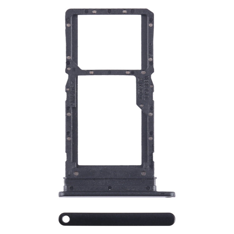 For Honor Play6T SIM + SIM / Micro SD Card Tray (Black) - Card Socket by PMc TechLife | Online Shopping South Africa | PMc TechLife | Buy Now Pay Later Mobicred