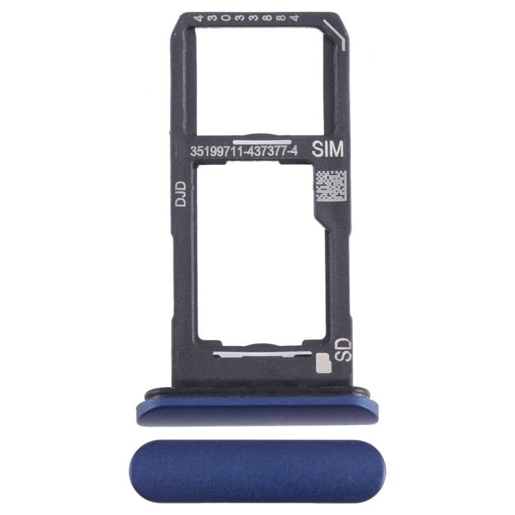 For Sony Xperia 10 II Original SIM + Micro SD Card Tray (Blue) - Card Tray by PMC TechLife | Online Shopping South Africa | PMC TechLife