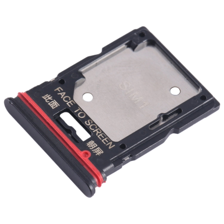 For Xiaomi Redmi Note 11T Pro SIM Card Tray + SIM Card Tray / Micro SD Card Tray (Black) - Card Tray by PMC TechLife | Online Shopping South Africa | PMC TechLife | Buy Now Pay Later Mobicred