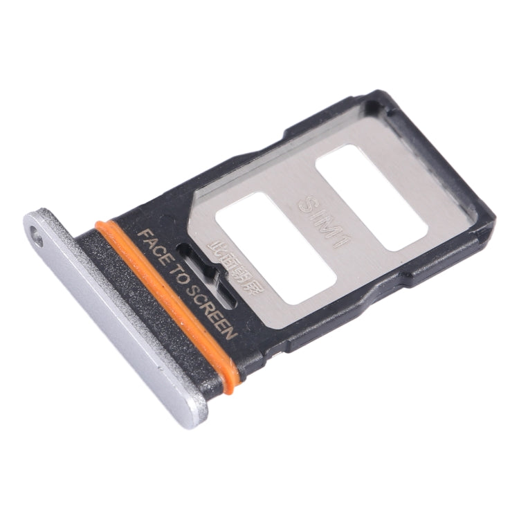 For Xiaomi Redmi Note 12 Pro+ 5G SIM Card Tray + SIM Card Tray (Silver) - Card Tray by PMC TechLife | Online Shopping South Africa | PMC TechLife