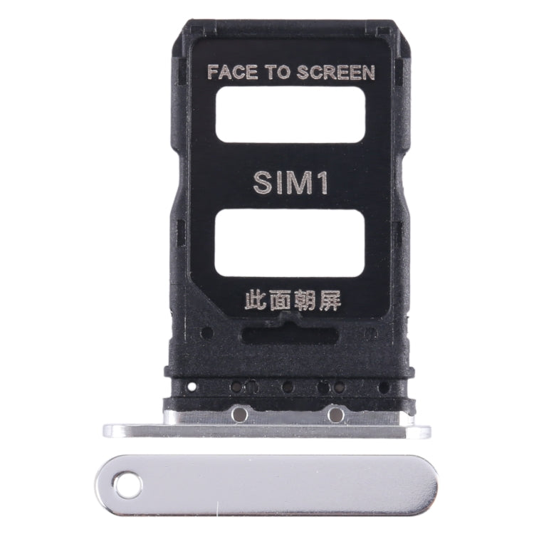 For Xiaomi 13 Pro SIM Card Tray + SIM Card Tray (Silver) - Card Tray by PMC TechLife | Online Shopping South Africa | PMC TechLife
