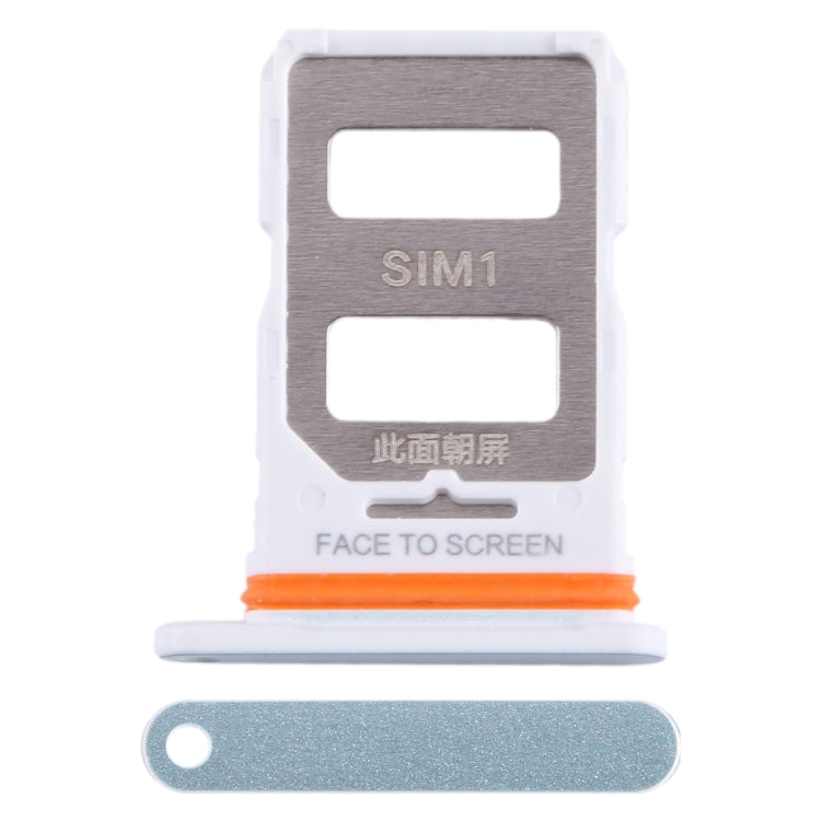 For Xiaomi Civi 3 SIM Card Tray + SIM Card Tray (Blue) - Card Tray by PMC Jewellery | Online Shopping South Africa | PMC Jewellery