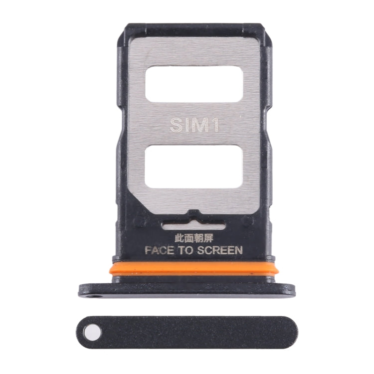 For Xiaomi Note 13 Pro+ SIM Card Tray + SIM Card Tray (Black) - Card Tray by PMC TechLife | Online Shopping South Africa | PMC TechLife | Buy Now Pay Later Mobicred
