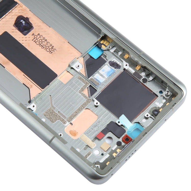 For Xiaomi 13 Ultra Original Front Housing LCD Frame Bezel Plate (Green) - Frame Bezel Plate by PMC TechLife | Online Shopping South Africa | PMC TechLife