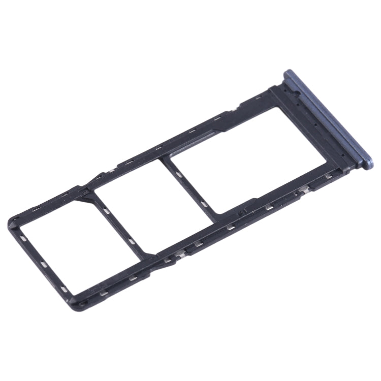 For Tecno Spark Go 2022 SIM Card Tray + SIM Card Tray + Micro SD Card Tray (Dark Blue) - Card Tray by PMC TechLife | Online Shopping South Africa | PMC TechLife