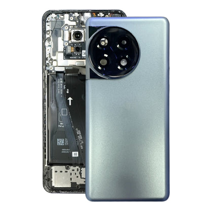 For OnePlus ACE 2 PHK110 Battery Glass Back Cover(Blue) - Back Cover by PMC Jewellery | Online Shopping South Africa | PMC Jewellery