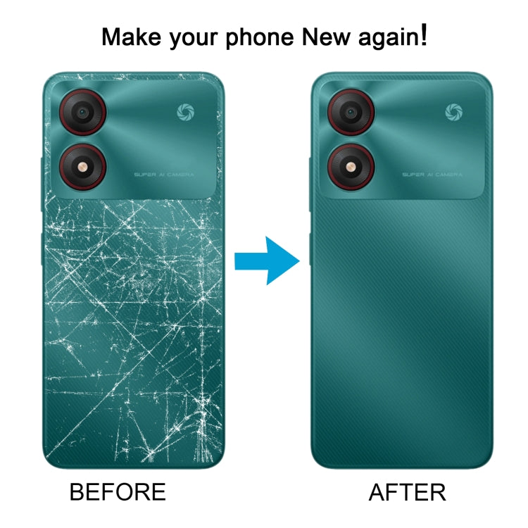 Battery Back Cover for ZTE Blade A34(Grey) - For ZTE by PMC TechLife | Online Shopping South Africa | PMC TechLife