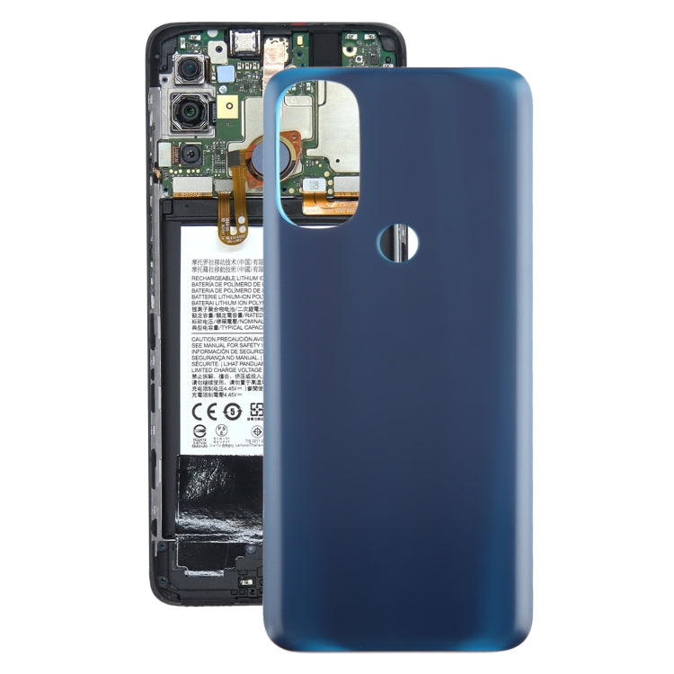 For Motorola Moto G71 5G Original Battery Back Cover (Green) - Back Cover by PMC TechLife | Online Shopping South Africa | PMC TechLife
