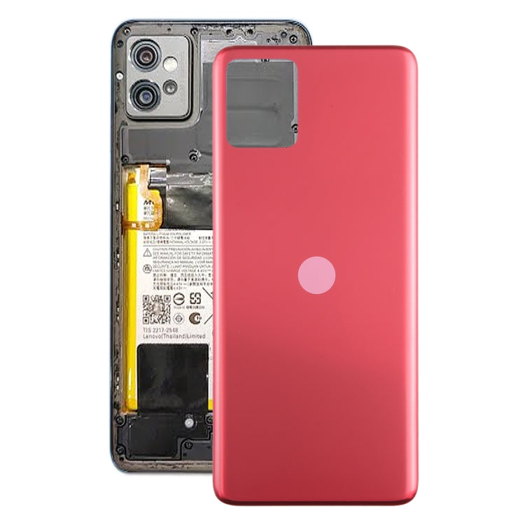 For Motorola Moto G32 Original Battery Back Cover(Red) - Back Cover by PMC TechLife | Online Shopping South Africa | PMC TechLife