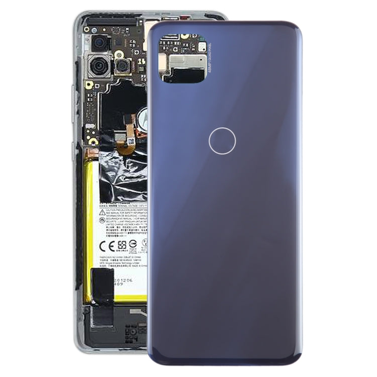 For Motorola Moto G50 5G Original Battery Back Cover(Blue) - Back Cover by PMC TechLife | Online Shopping South Africa | PMC TechLife