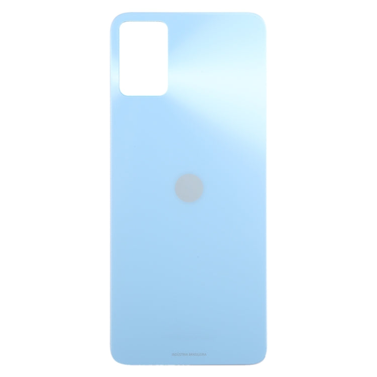 For Motorola Moto E22 Original Battery Back Cover(Light Blue) - Back Cover by PMC TechLife | Online Shopping South Africa | PMC TechLife