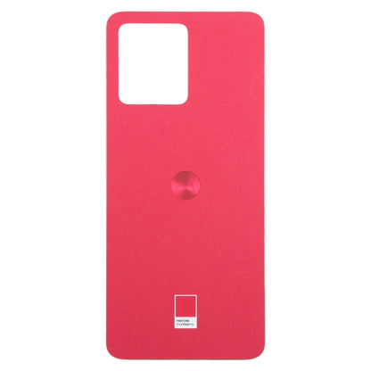 For Motorola Moto G84 Original Battery Back Cover(Red) - Back Cover by PMC Jewellery | Online Shopping South Africa | PMC Jewellery